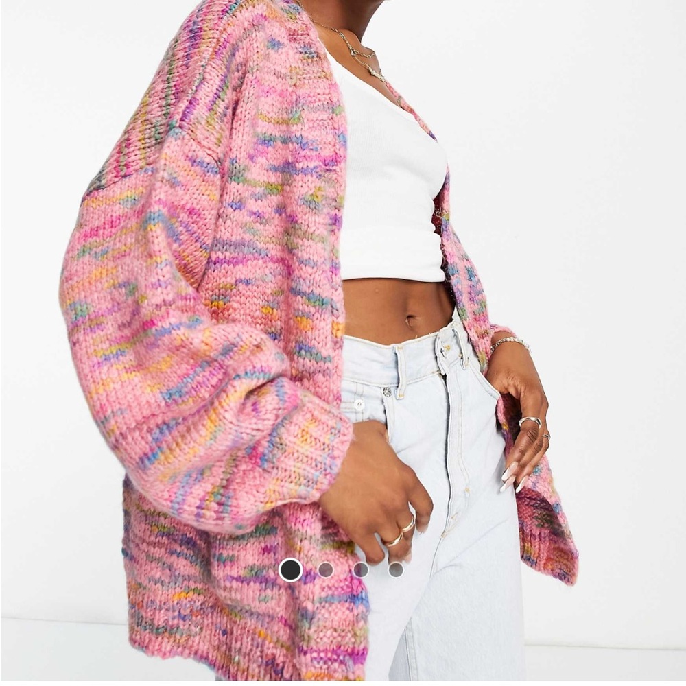 Multicolor Knit Sweater Topshop - Picture 2 of 3